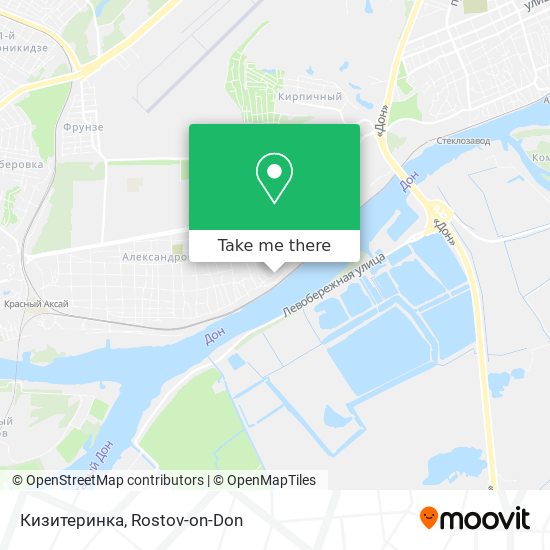 Кизитеринка map