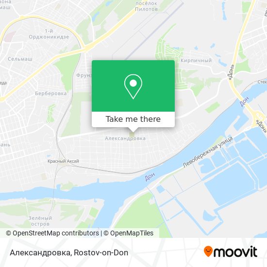 Александровка map