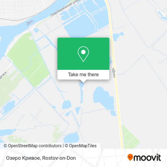 Озеро Кривое map