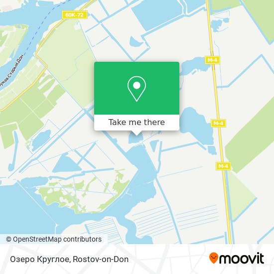 Озеро Круглое map