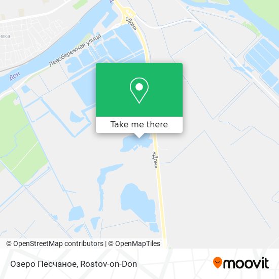 Озеро Песчаное map