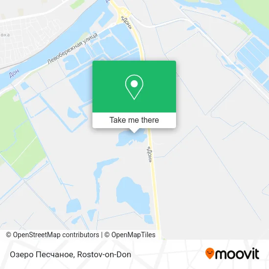 Озеро Песчаное map