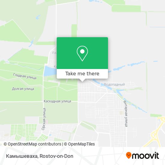 Камышеваха map