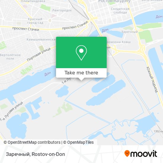Заречный map