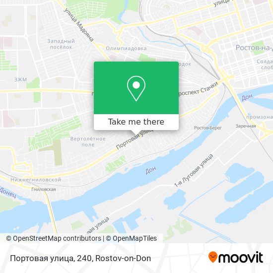 Портовая улица, 240 map