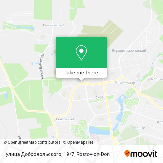 улица Добровольского, 19/7 map
