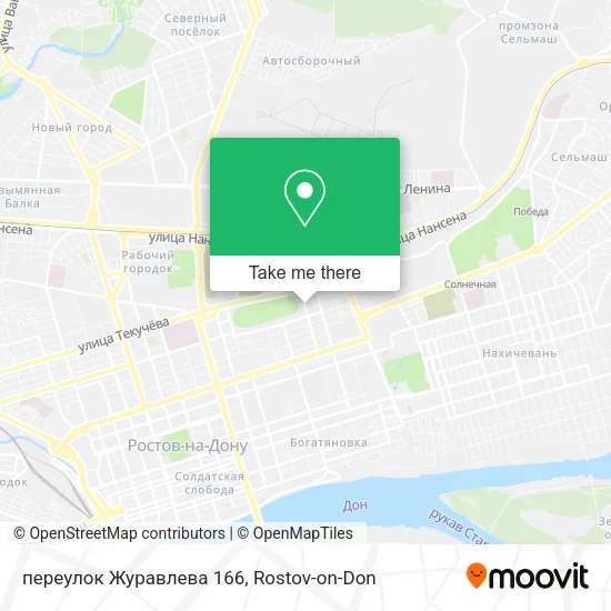переулок Журавлева 166 map