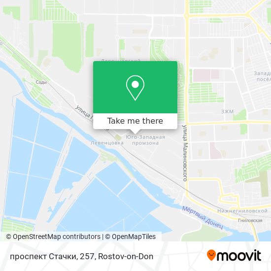 проспект Стачки, 257 map