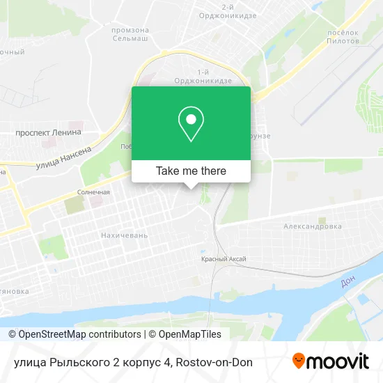 улица Рыльского 2 корпус 4 map
