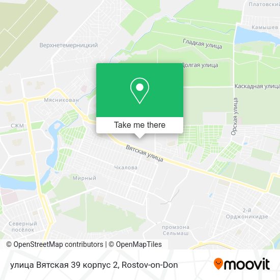 улица Вятская 39 корпус 2 map