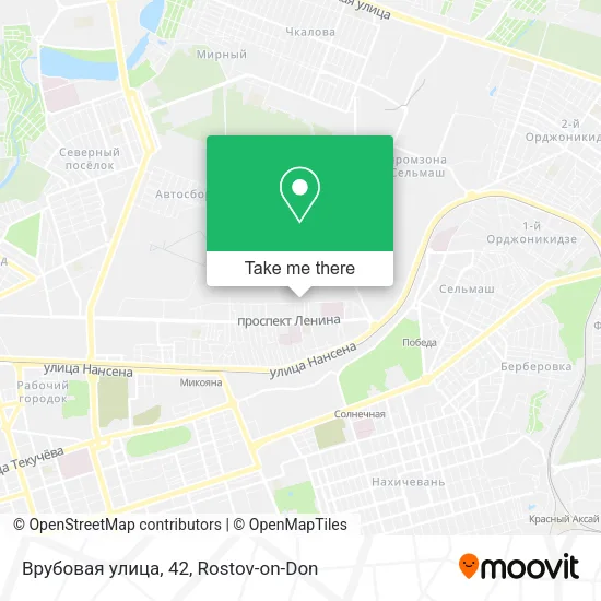 Врубовая улица, 42 map