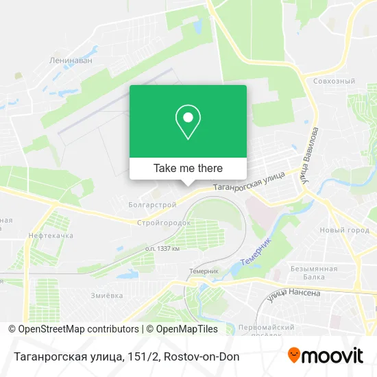 Таганрогская улица, 151/2 map