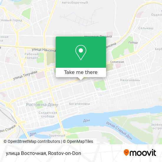 улица Восточная map