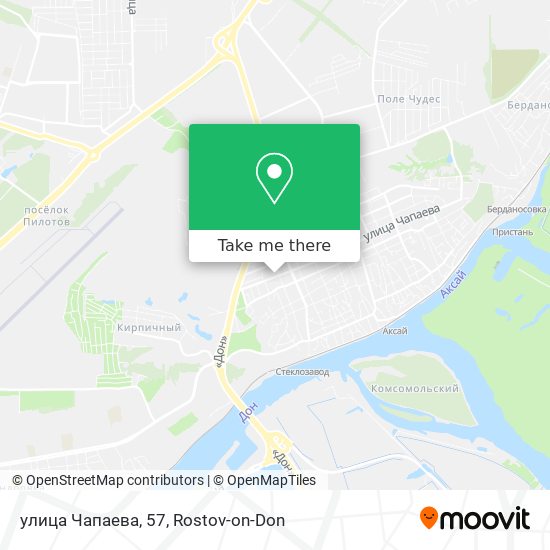 улица Чапаева, 57 map