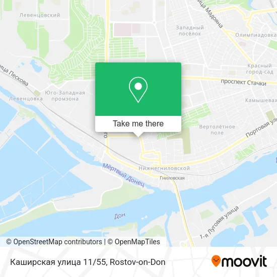 Каширская улица 11/55 map