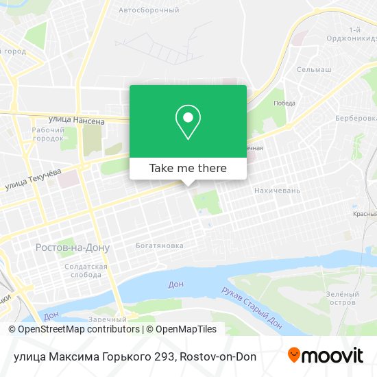 улица Максима Горького 293 map