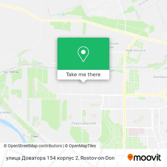 улица Доватора 154 корпус 2 map