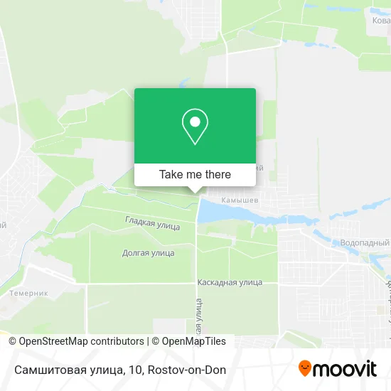 Самшитовая улица, 10 map