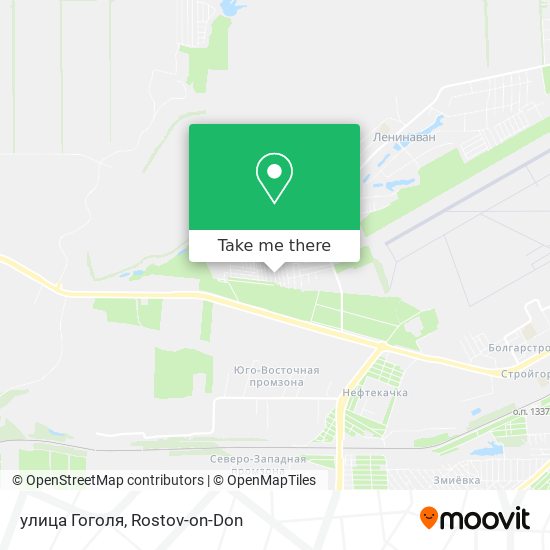 улица Гоголя map