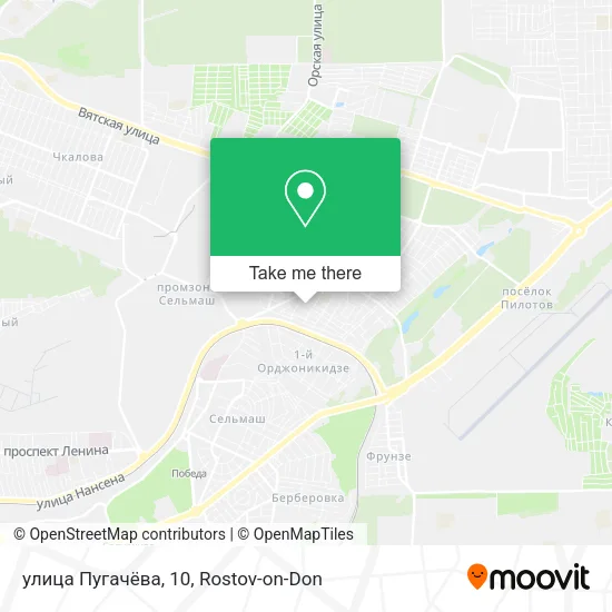 улица Пугачёва, 10 map