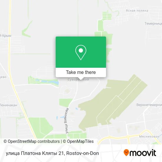 улица Платона Кляты 21 map