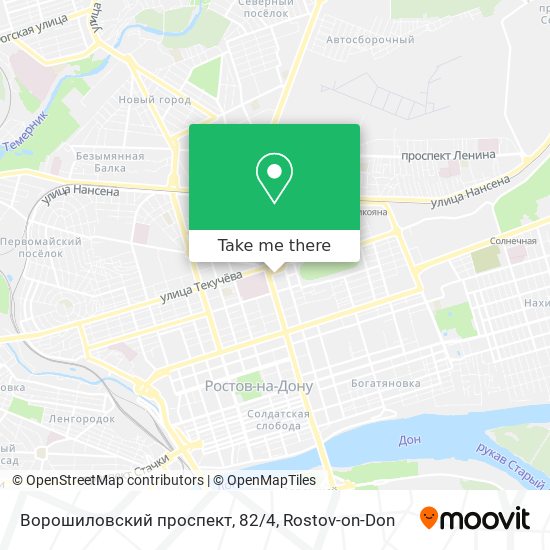 Ворошиловский проспект, 82/4 map