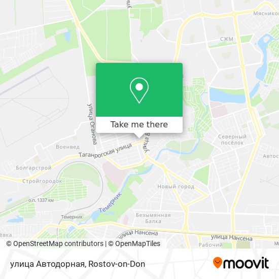 улица Автодорная map