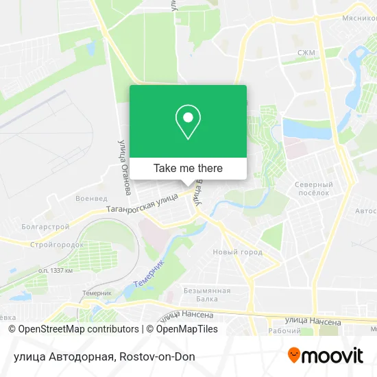 улица Автодорная map