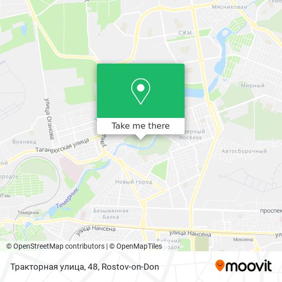 Тракторная улица, 48 map