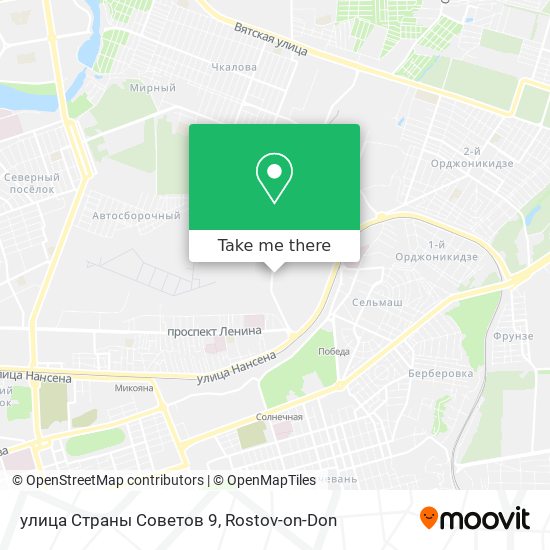 улица Страны Советов 9 map
