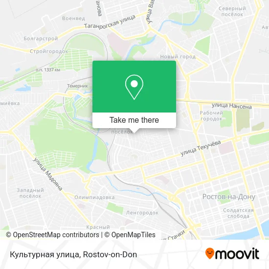 Культурная улица map