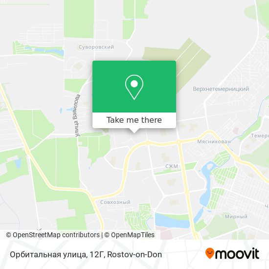 Орбитальная улица, 12Г map