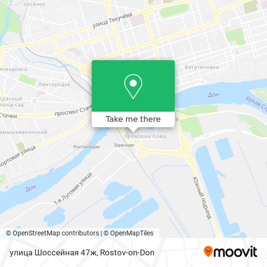 улица Шоссейная 47ж map