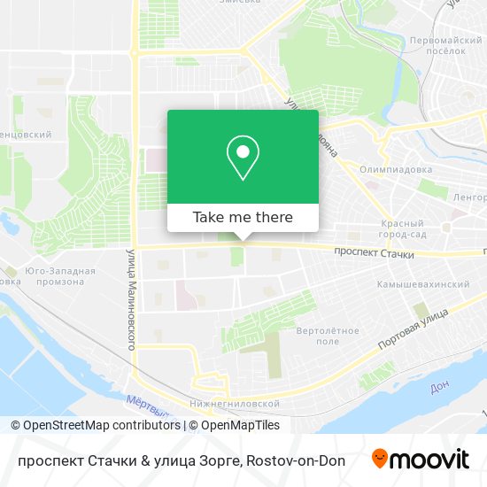 проспект Стачки & улица Зорге map