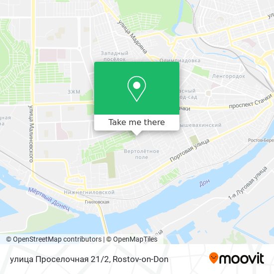 улица Проселочная 21/2 map
