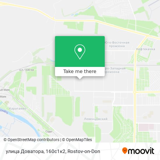 улица Доватора, 160с1к2 map
