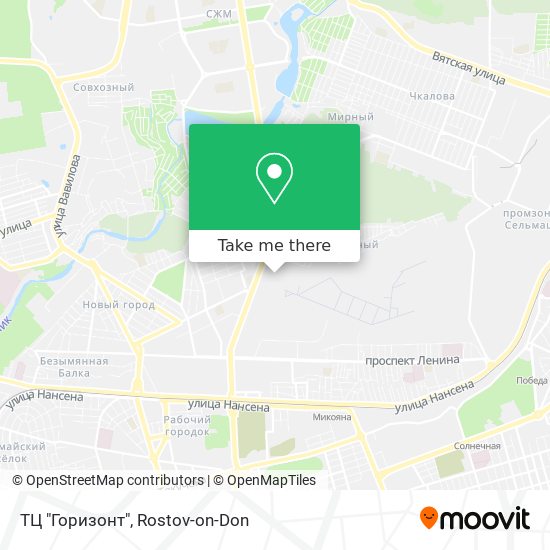 ТЦ "Горизонт" map