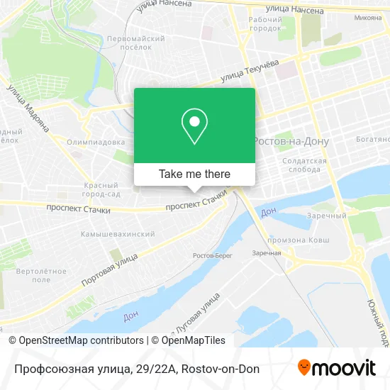 Профсоюзная улица, 29/22А map