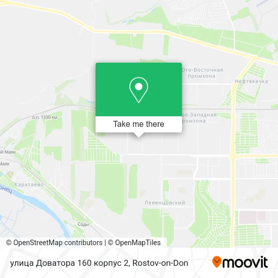 улица Доватора 160 корпус 2 map