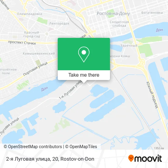 2-я Луговая улица, 20 map