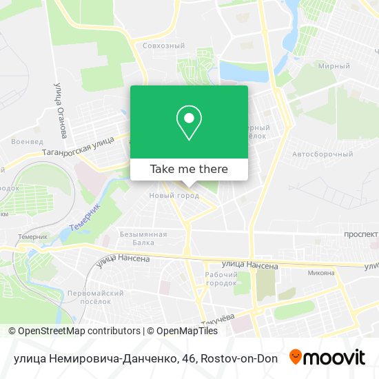 улица Немировича-Данченко, 46 map