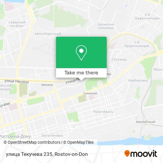 улица Текучева 235 map