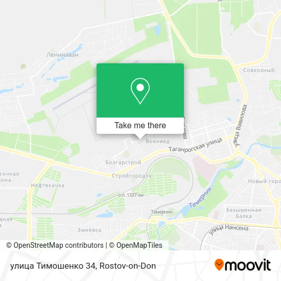 улица Тимошенко 34 map