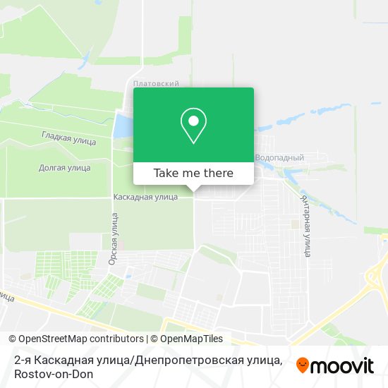2-я Каскадная улица / Днепропетровская улица map