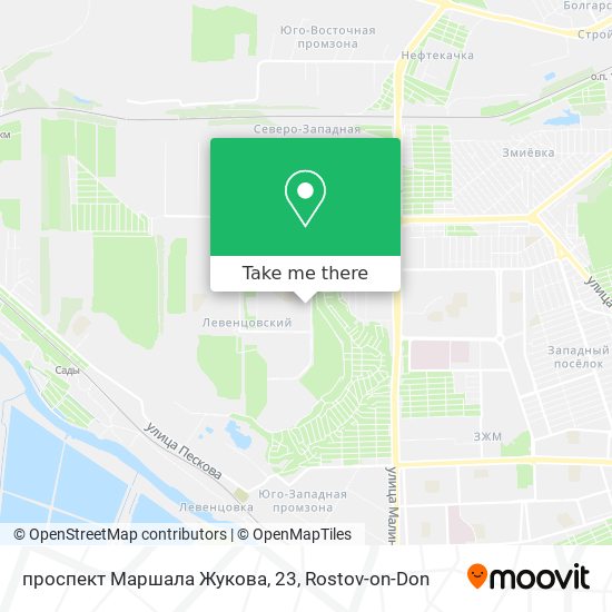 проспект Маршала Жукова, 23 map