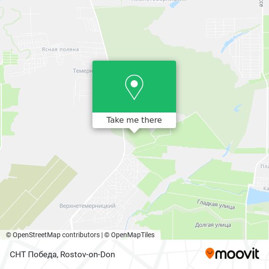 СНТ Победа map