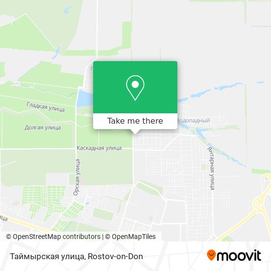 Таймырская улица map