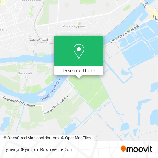 улица Жукова map