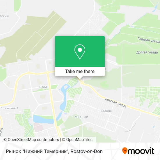 Рынок "Нижний Темерник" map
