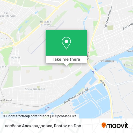 посёлок Александровка map